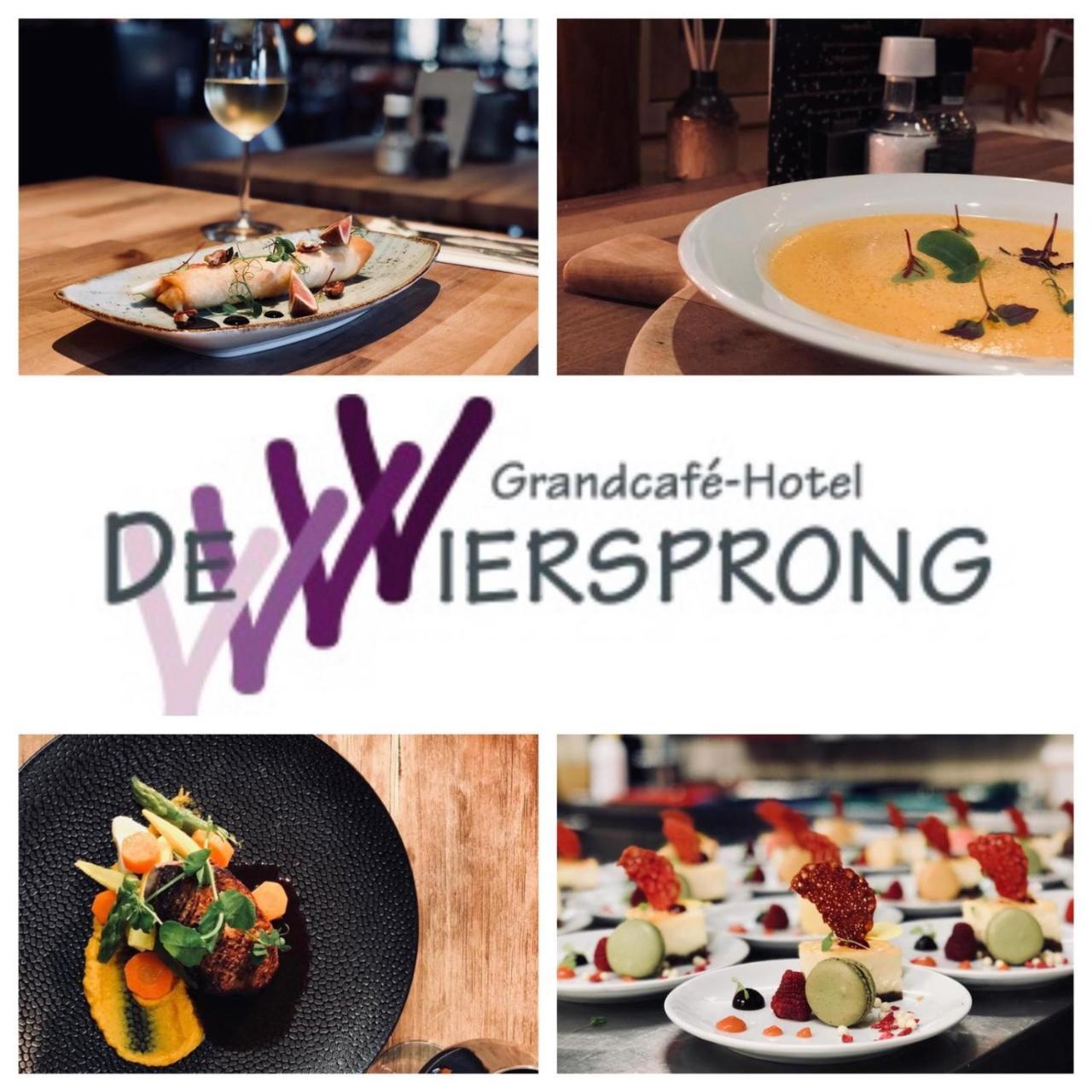 Grandcafe Hotel De Viersprong Schoorl Bagian luar foto